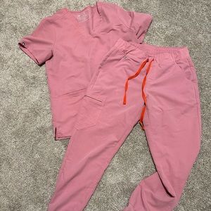 Chalk pink Figs set M